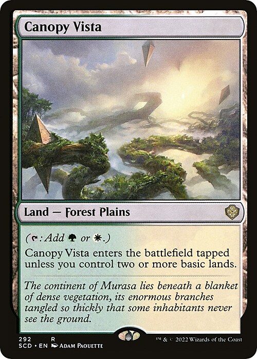 Canopy Vista Card Front