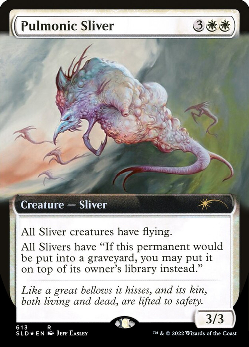 Pulmonic Sliver Card Front