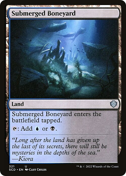 Submerged Boneyard Card Front