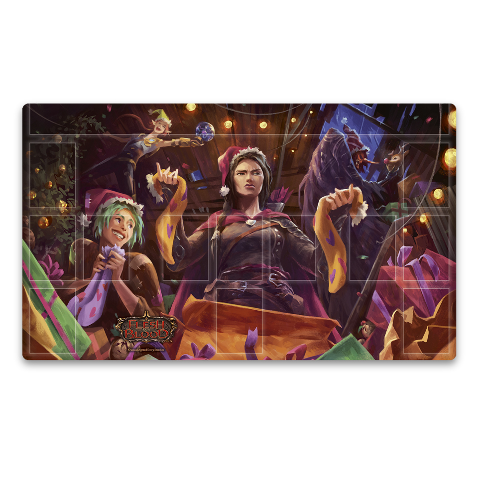 "Shitty Xmas Present" Playmat