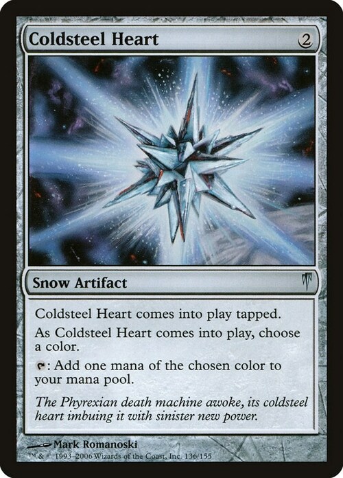 Coldsteel Heart Card Front