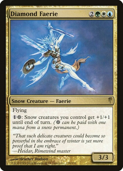 Diamond Faerie Card Front