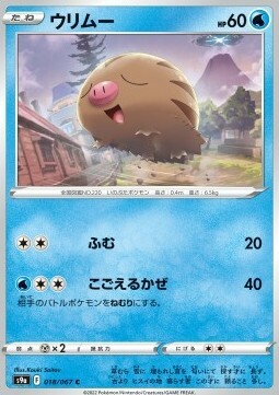 Swinub Card Front