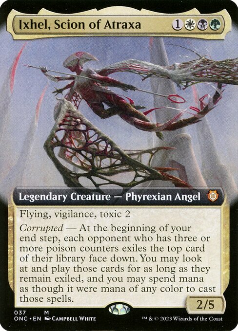 Ixhel, Scion of Atraxa Card Front