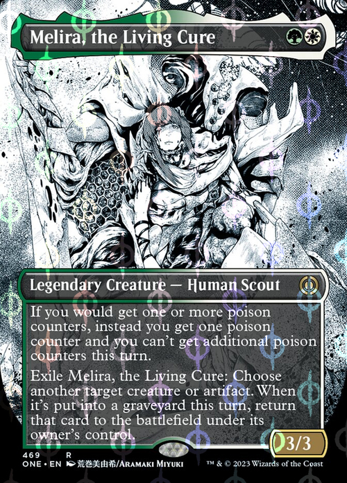 Melira, the Living Cure Card Front