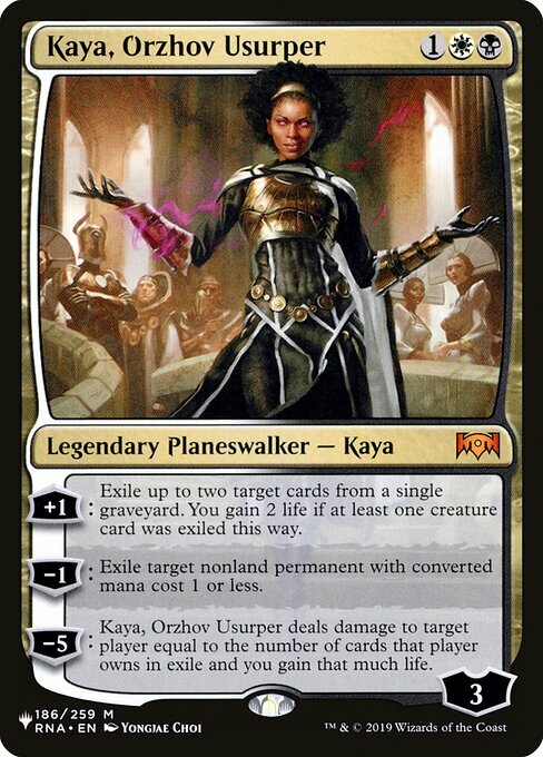 Kaya, Orzhov Usurper Card Front