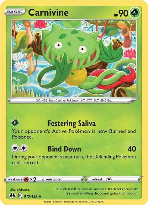 Carnivine Card Front