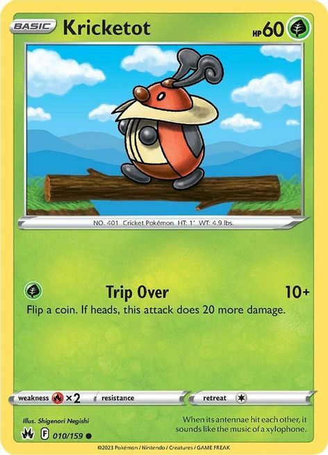 Kricketot Card Front