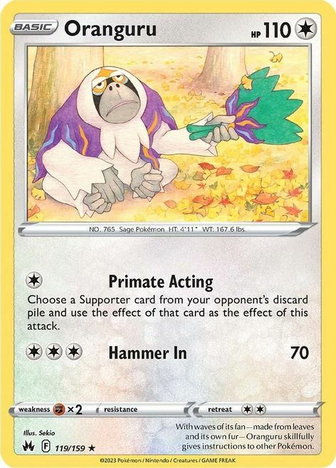 Oranguru Card Front