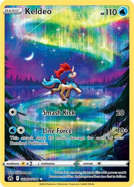 Keldeo Card Front