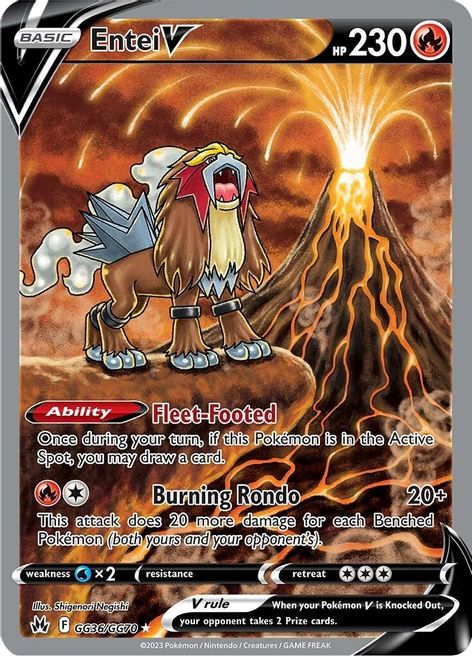 Pokemon Entei Shiny NM to store Mint