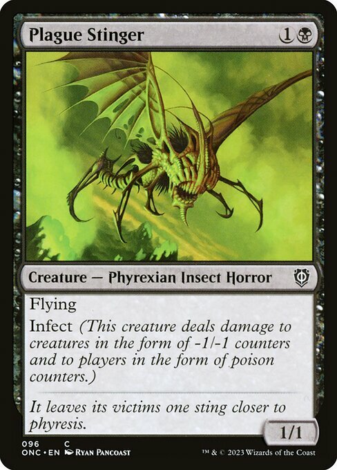 Plague Stinger Card Front