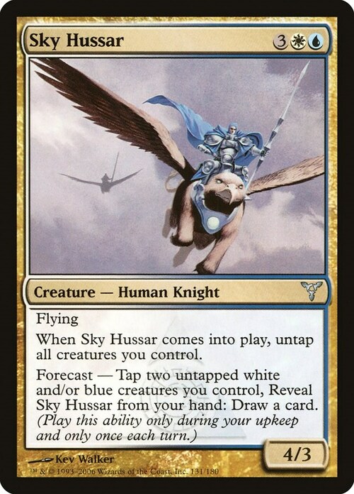 Sky Hussar Card Front