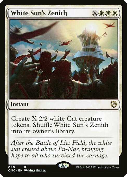 White Sun's Zenith Card Front