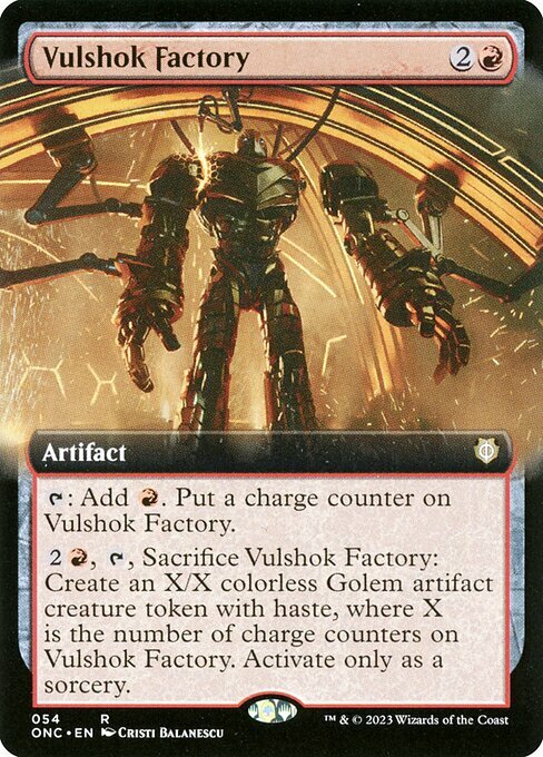 Vulshok Factory Card Front