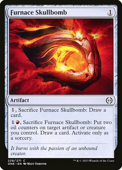 Furnace Skullbomb Card Front