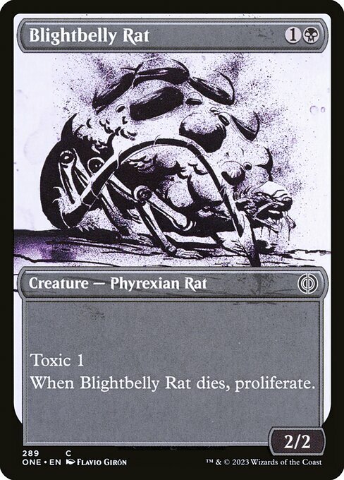 Blightbelly Rat Card Front