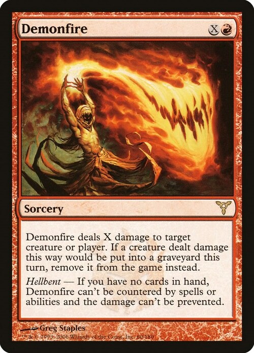 Demonfire Card Front