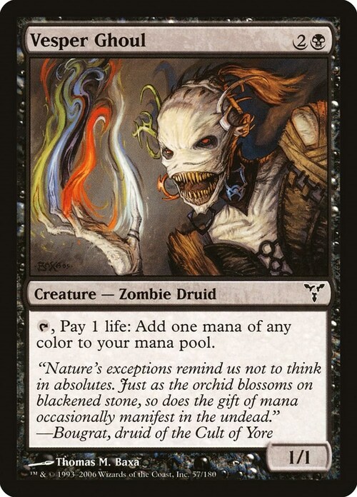 Vesper Ghoul Card Front