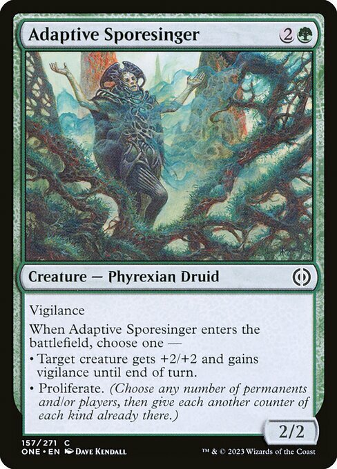 Adaptive Sporesinger Card Front