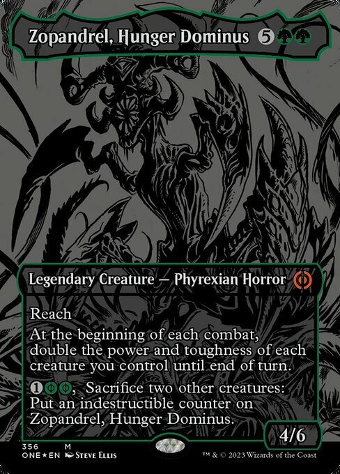 Zopandrel, Hunger Dominus Card Front