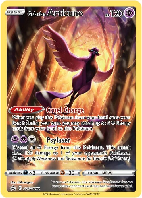 Galarian Articuno Card Front