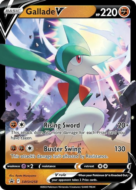 Gallade V Card Front