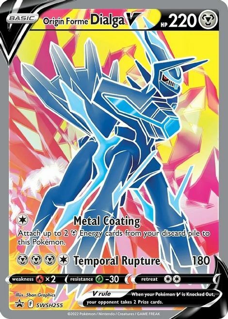 Origin Forme Dialga V Card Front