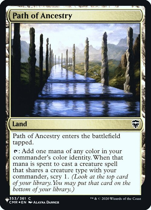 Path of Ancestry Card Front