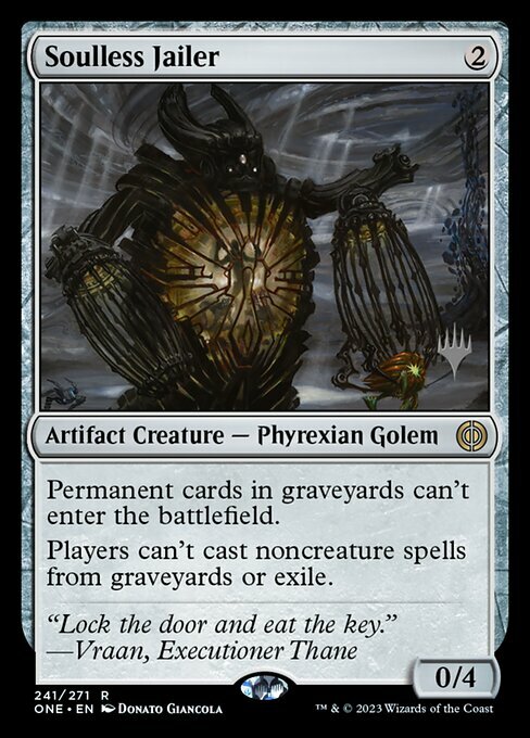 Soulless Jailer Card Front