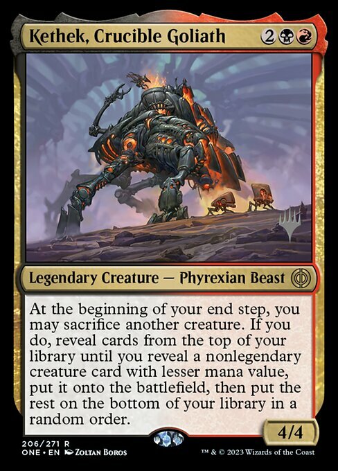 Kethek, Crucible Goliath Card Front