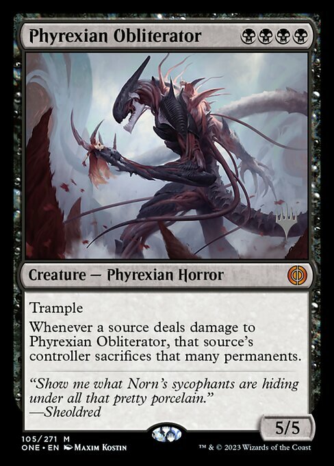 Phyrexian Obliterator Card Front