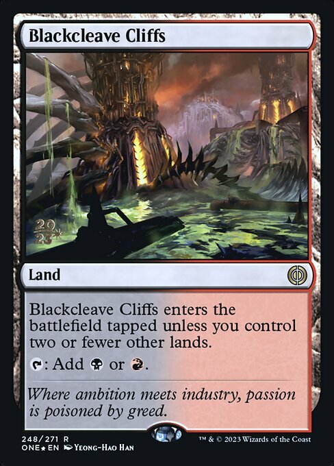 Blackcleave Cliffs Card Front