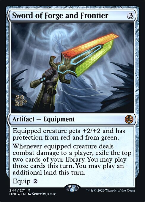 Sword of Forge and Frontier Card Front