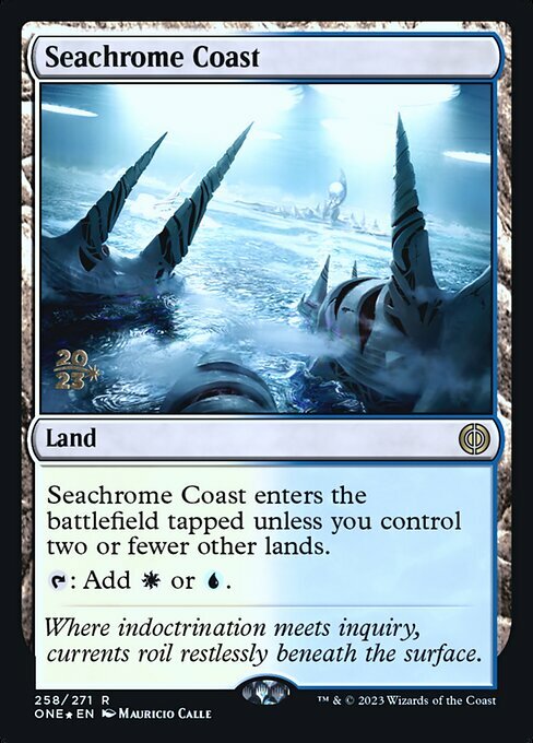 Seachrome Coast Card Front