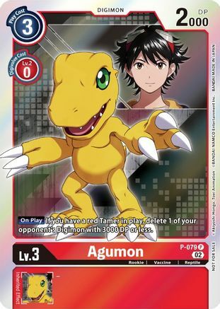 Agumon Card Front