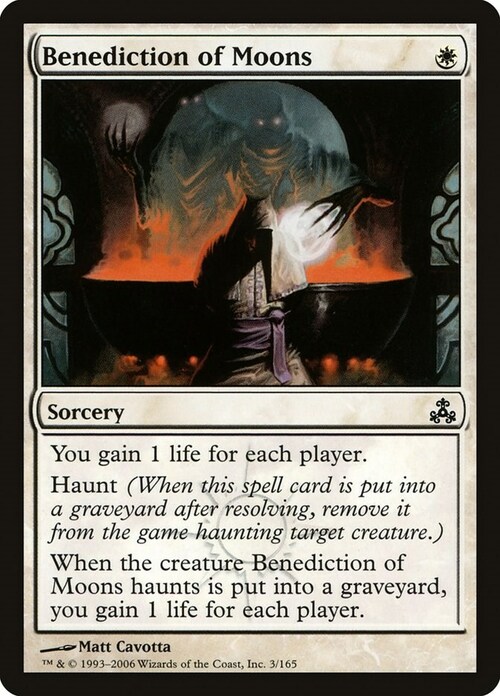 Benediction of Moons Card Front