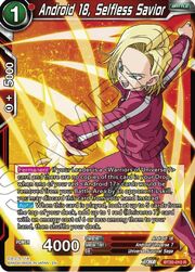 Android18, Selfless Savior