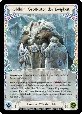 Oldhim, Grandfather of Eternity Card Front