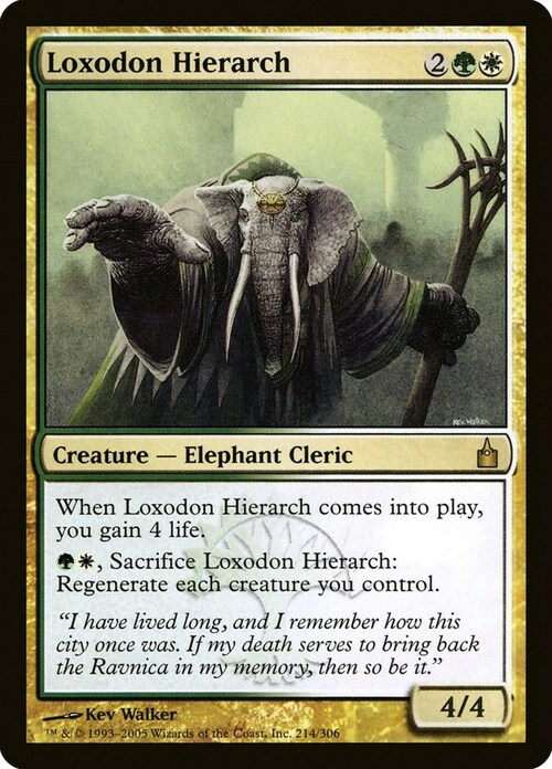 Loxodon Hierarch Card Front