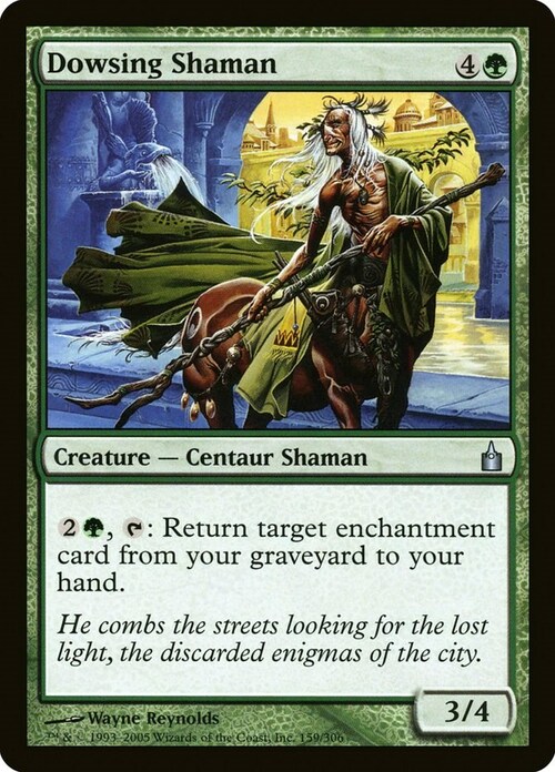 Dowsing Shaman Card Front