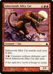 Sabertooth Alley Cat