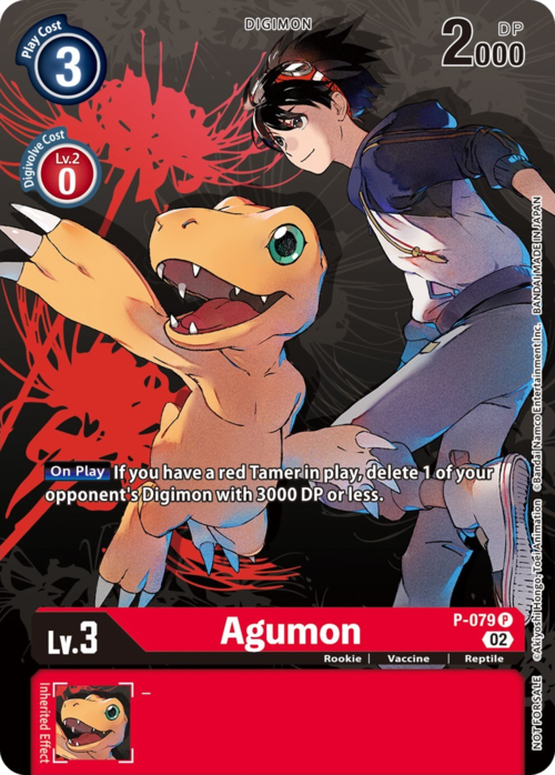 Agumon Card Front