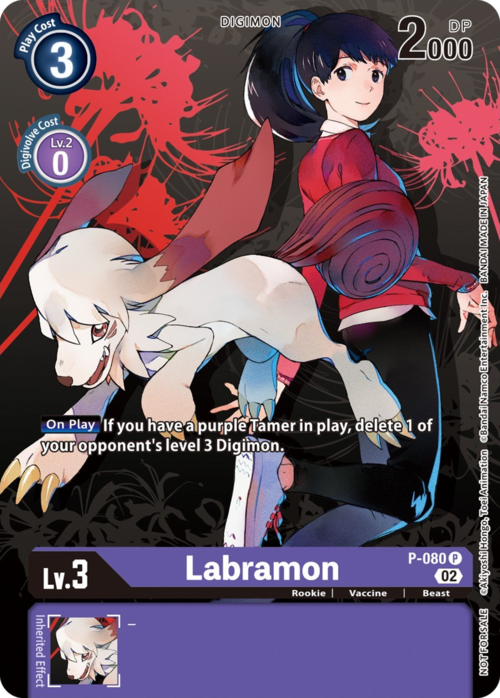 Labramon Card Front