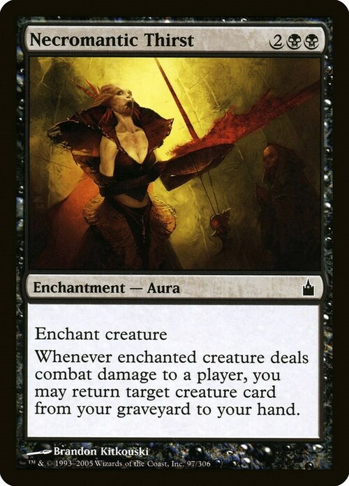 Necromantic Thirst Card Front