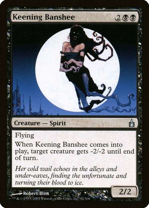 Keening Banshee Card Front