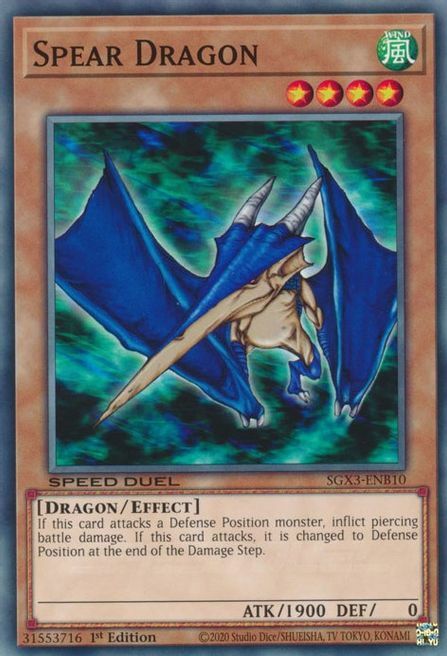 Spear Dragon Card Front