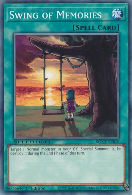 Swing of Memories Card Front