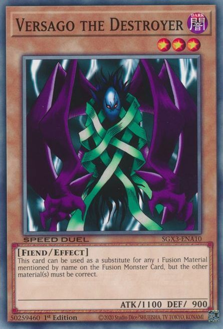 Versago the Destroyer Card Front