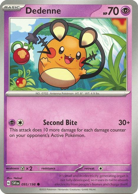 Dedenne Card Front